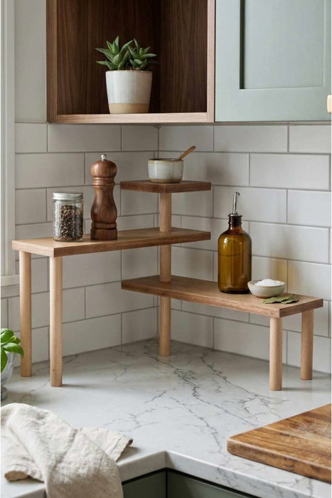 Hanah Home Ck31C - Pine Estantería de Cocina